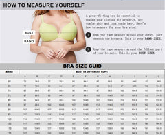 Ultra-Thin Plus-Size Bra with Lace Panel, Wide Shoulder Straps, Full Cup Wireless (C-G Cup)
