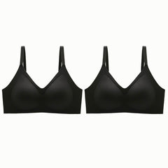 2-Pack Lightly Lined Wirefree Bra (Sizes 34B to 48E)