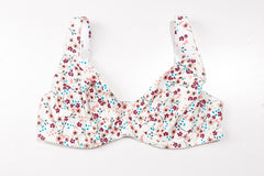 Ultra-Thin Cotton Full Cup Bra for Larger Sizes – Wide Shoulder Strap Underwire Support | Minimizer | Cup Size C to F