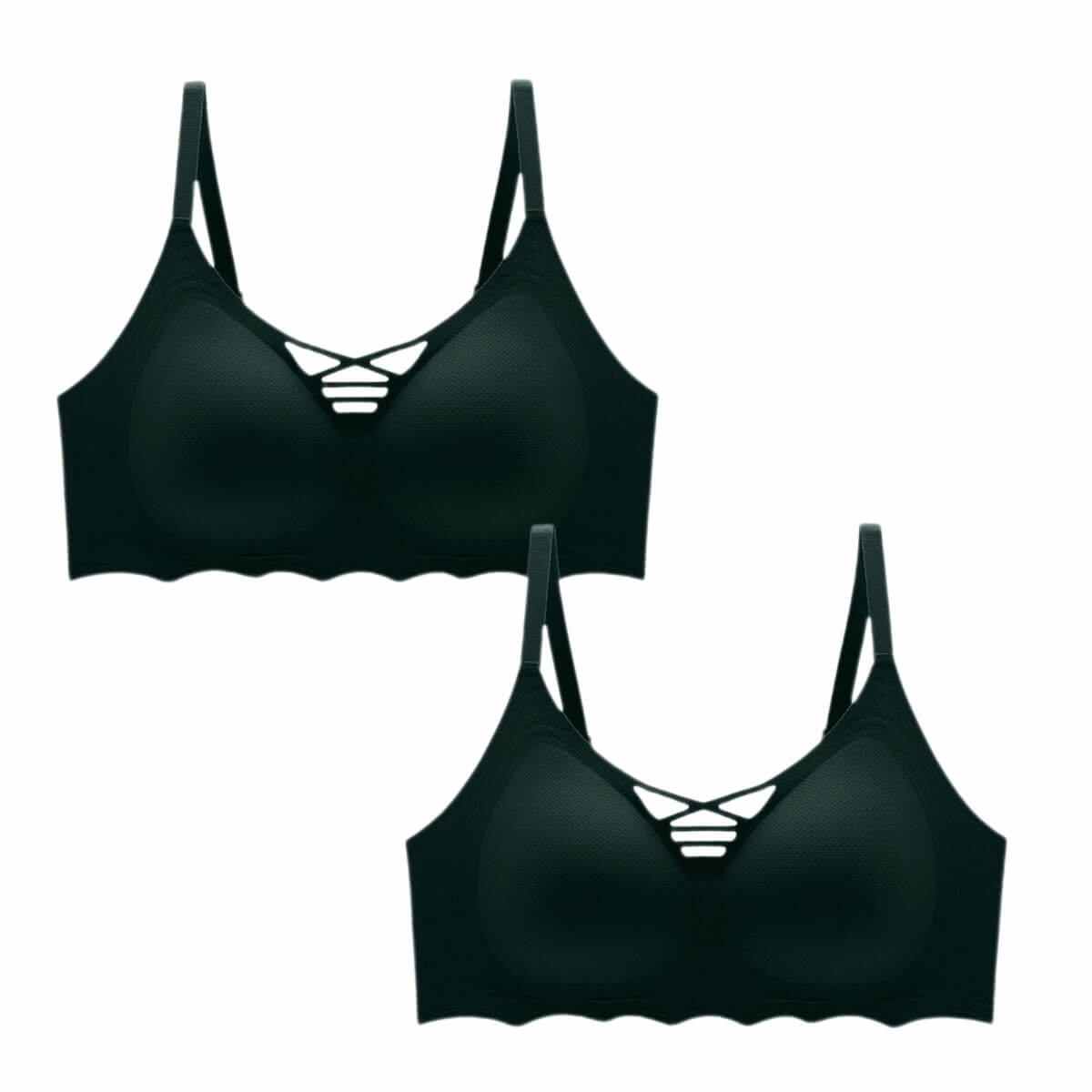 2Pack Push Up 3D Molded Cup Bra - Okay Trendy