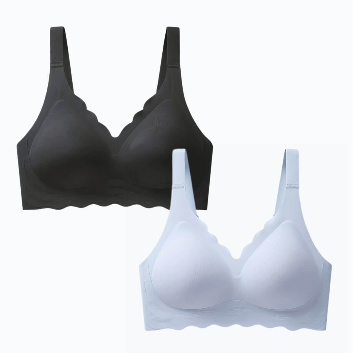 2 Pack Seamless Side and Back Support Bra