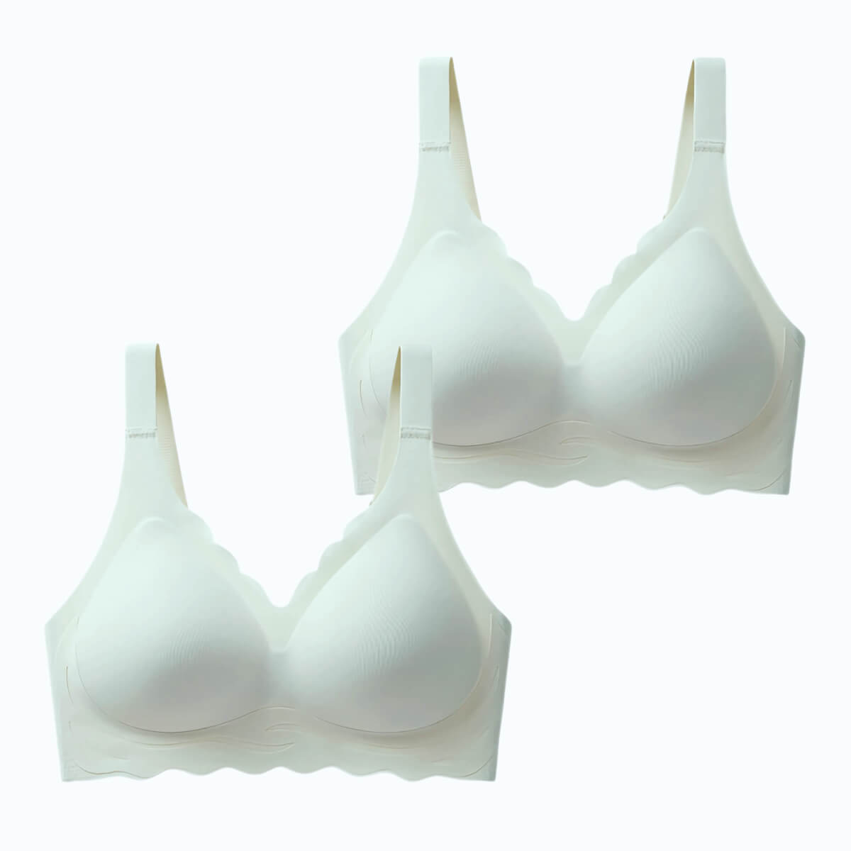 2 Pack Seamless Side and Back Support Bra