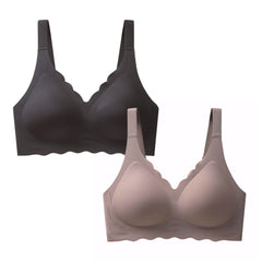 2 Pack Seamless Side and Back Support Bra