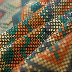 3-Pack Comfortable & Anti-Exposure Cotton Retro Ethnic Style Mid-Rise Boxer Shorts 35-75KG