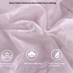 3-Pack High Waist Lace Briefs for Women