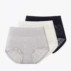 3-Pack Tummy Control & Butt Lifting Sexy Lace Ladie's Briefs 42.5-100KG