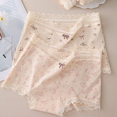 4-Pack Girl's Boxers Antibacterial Women's Cotton Underwear 40-80KG