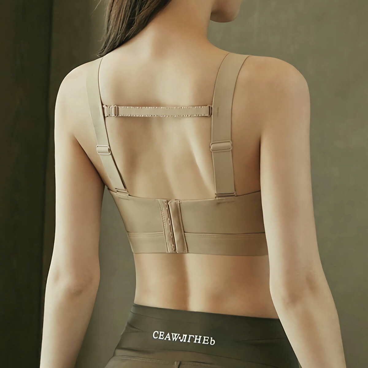 Anti-Sag Thin Full Cup Minimising Sports Bra