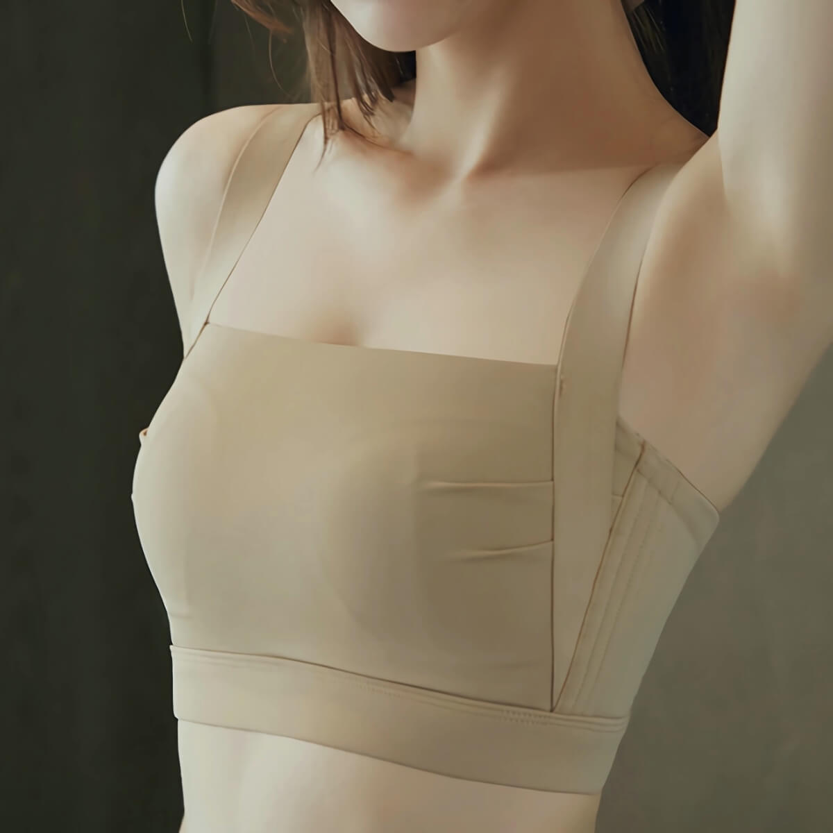 Anti-Sag Thin Full Cup Minimising Sports Bra