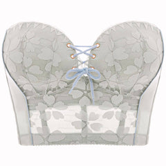 Anti-Slip Multiple ways Strapless Longline Bra