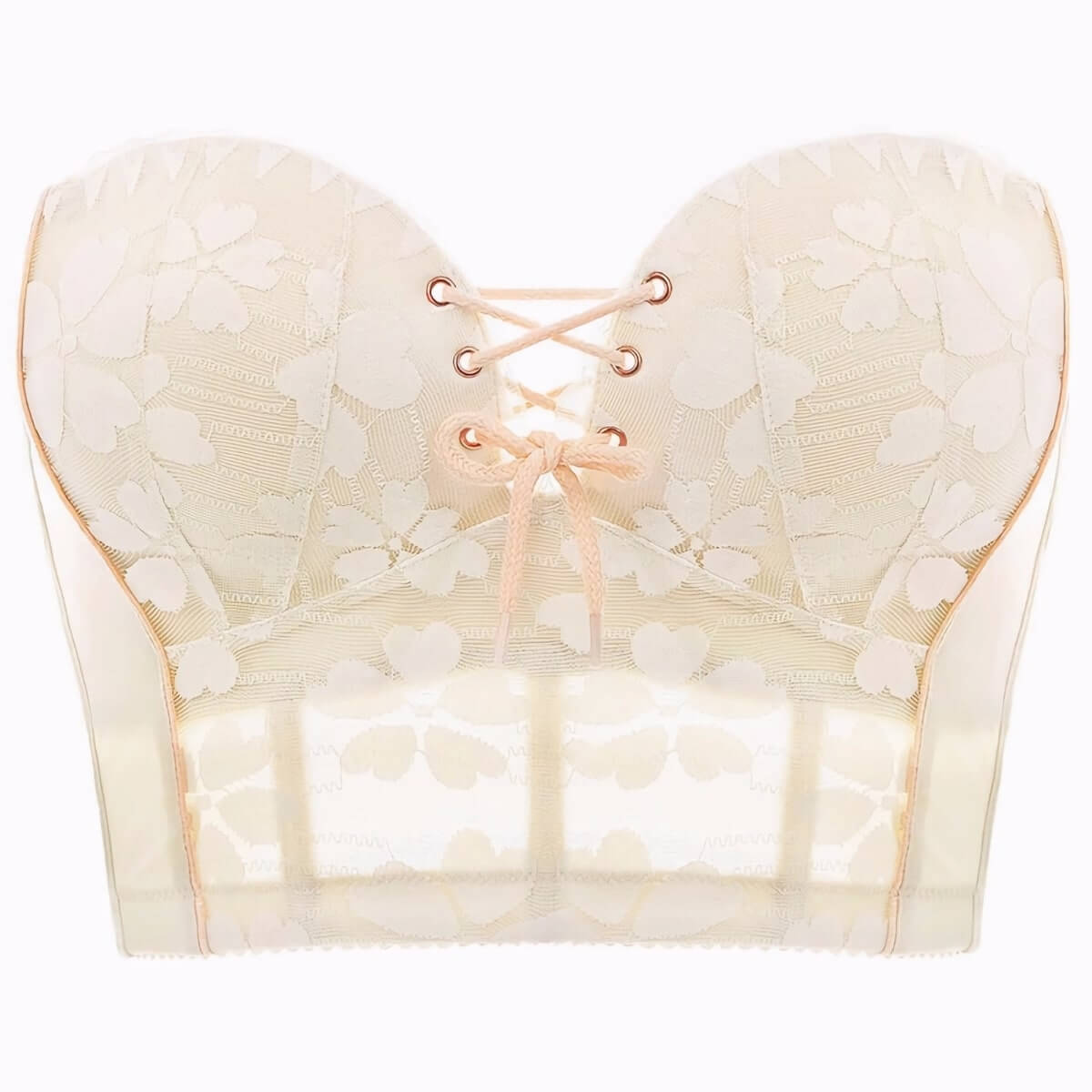 Anti-Slip Multiple ways Strapless Longline Bra