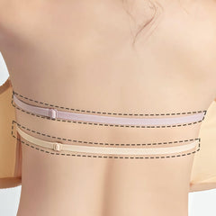 Anti-Slip Multiple ways Strapless Longline Bra