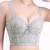 Anti-Slip Multiple ways Strapless Longline Bra