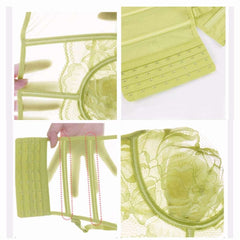 Beauty Salon Specialized Adjustable Full Cup Lace Longline Bra