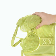 Beauty Salon Specialized Adjustable Full Cup Lace Longline Bra