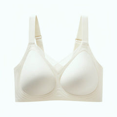Breathable Mesh Wire-Free Bra with Fixed Cups & Lightly Lined B–E Cups