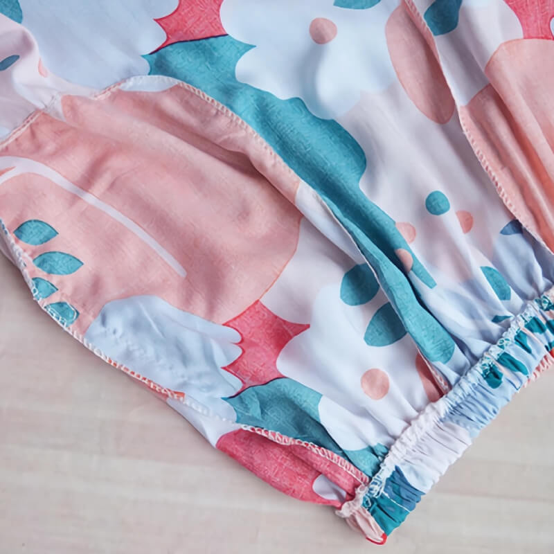 Cotton Poplin Sleepwear Women Pajama Sets