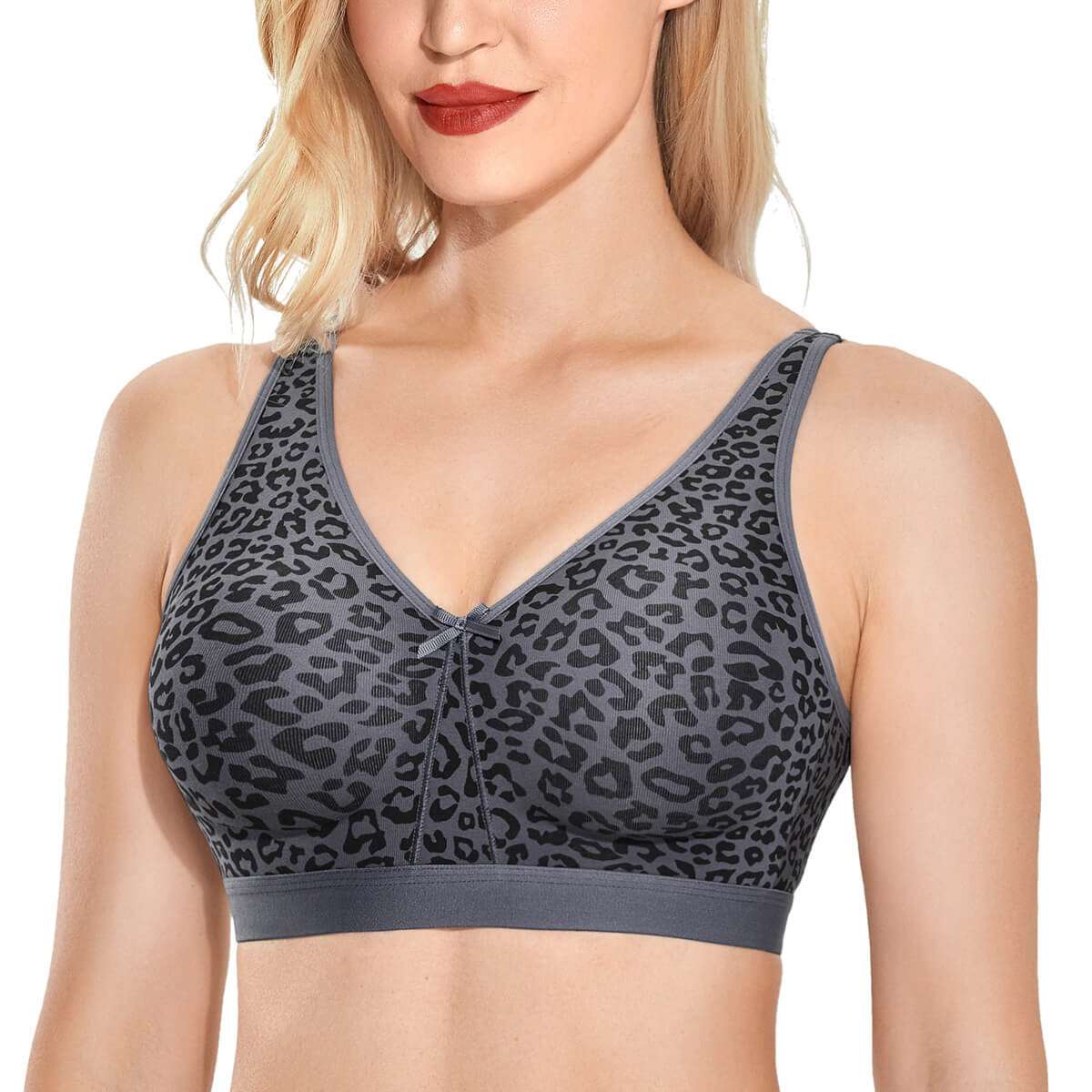 Cotton Wireless Plus Size Sleep Bra