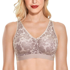 Cotton Wireless Plus Size Sleep Bra