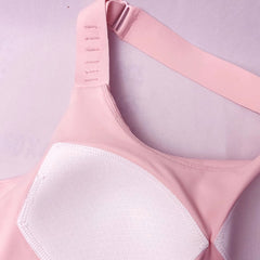 Cross Back Adjustable Strap Sports Bra