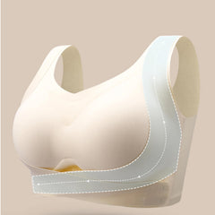 Cross Over Seamless Lift Up bra for Large Breast