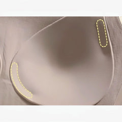 Curvy B C D E Cup, Full Cup Minimizer Underwear, Wire-free Sleep Bra for Heavy Bust