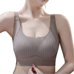 Curvy B C D E Cup, Full Cup Minimizer Underwear, Wire-free Sleep Bra for Heavy Bust