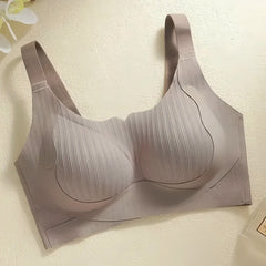 Curvy B C D E Cup, Full Cup Minimizer Underwear, Wire-free Sleep Bra for Heavy Bust
