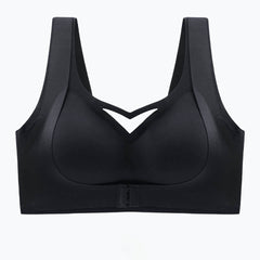 Front Closure Minimizer Bra for Large Breast