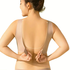 Front Closure Minimizer Bra for Large Breast