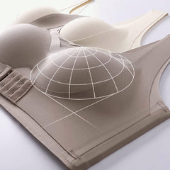 Front Closure Minimizer Bra for Large Breast