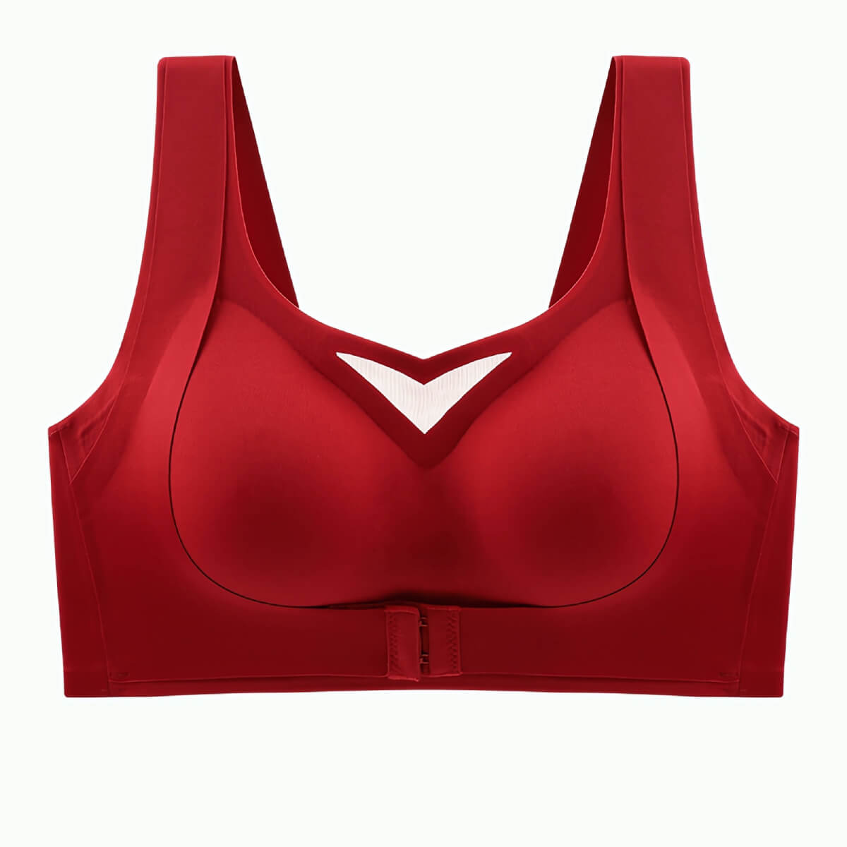 Front Closure Plus Size Ultra Thin Minimizer Underwire Bra - Power Day Sale