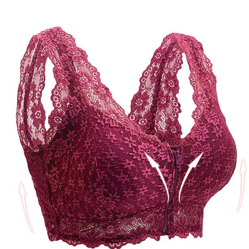 Front Closure Wireless Bra for Women - Okay Trendy