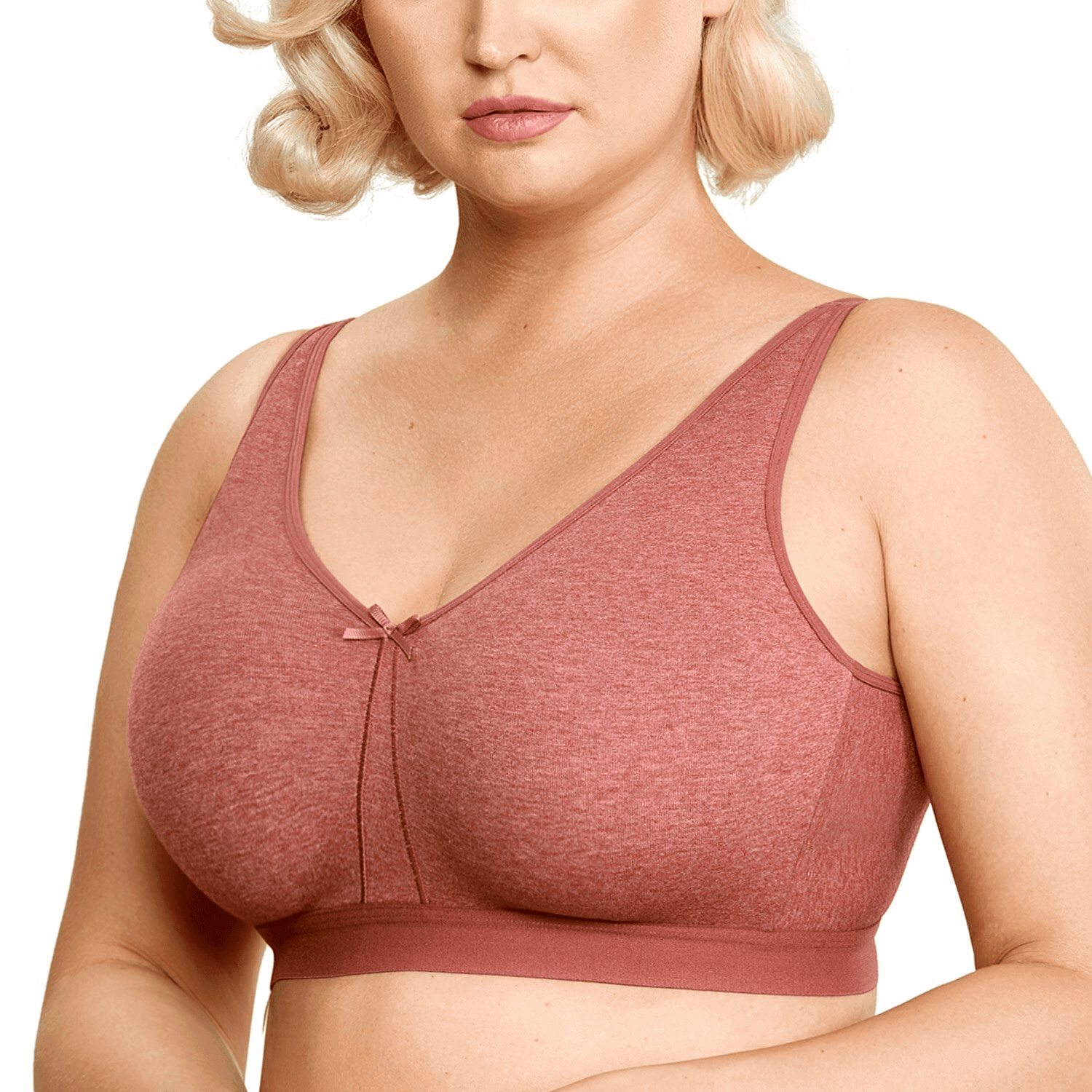 Full Coverage Comfortable Plus Size Sleep Bra 34C- 48dd - Okay Trendy