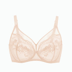 Full Coverage Minimizer Sexy See Through Bras