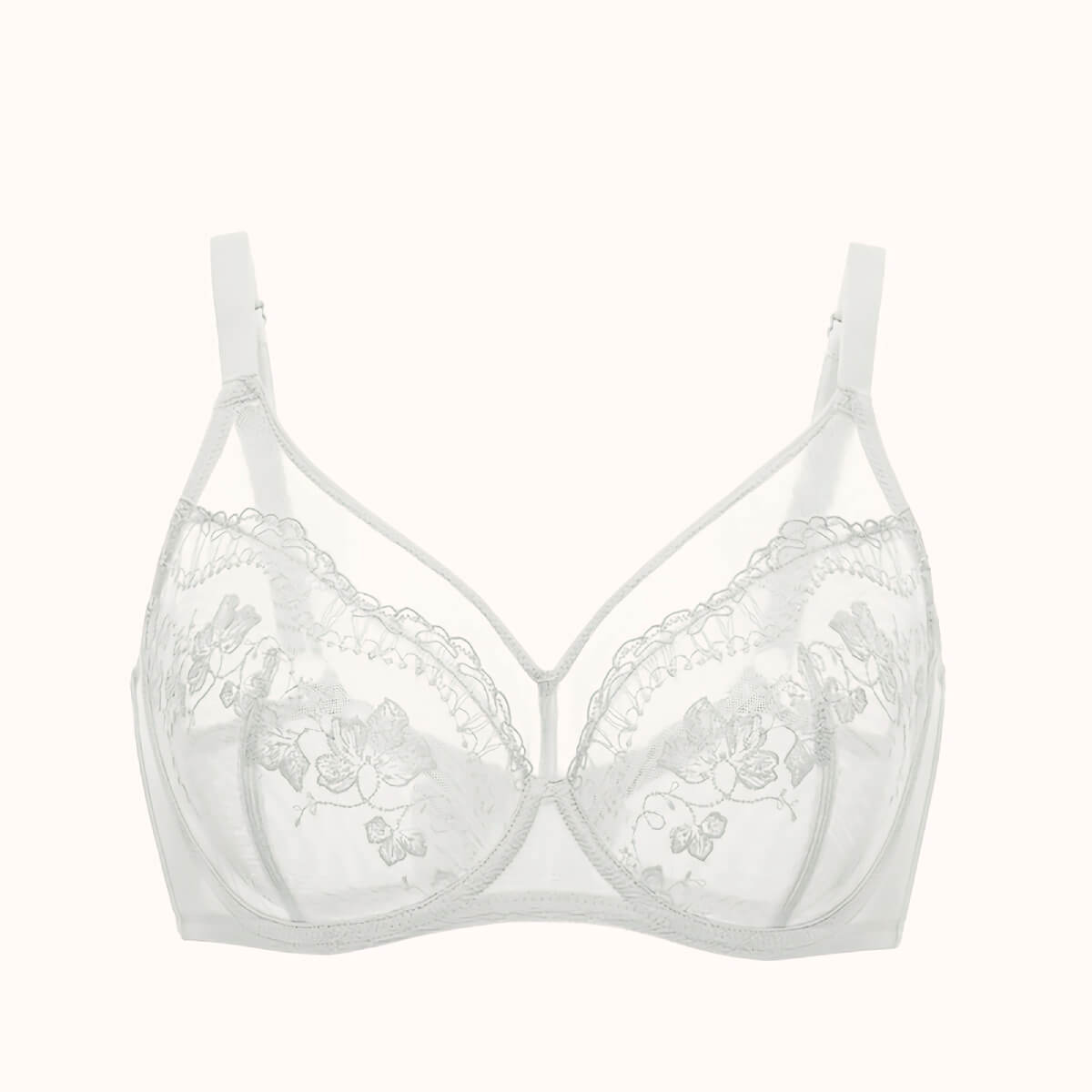 Full Coverage Minimizer Sexy See Through Bras