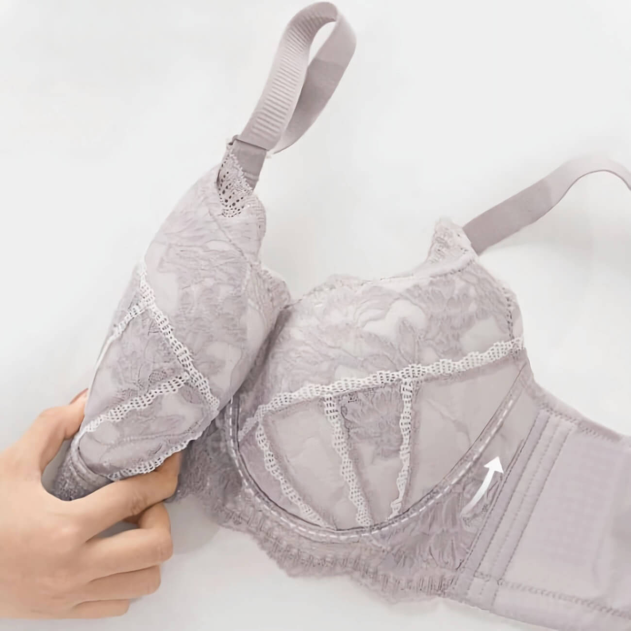 Full Coverage Underwire C Cup Bra