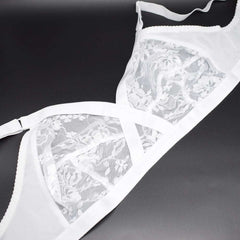 Full Coverage Unlined Cross Your Heart Bra