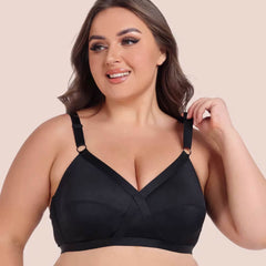 Full Coverage Unlined Cross Your Heart Bra