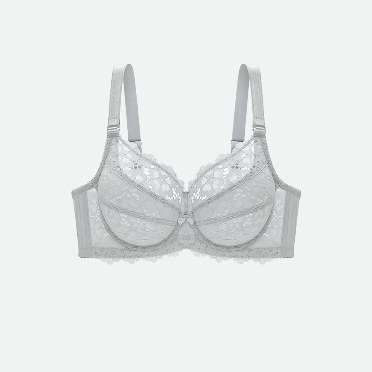 Full Coverage Unlined Lace Bra