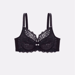 Full Coverage Unlined Lace Bra