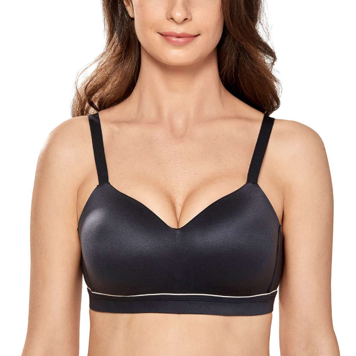 Full Coverage Wireless Back Smoothing Bra