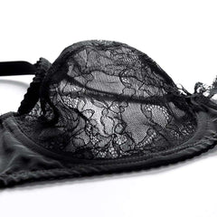 Full Cup Seethru Underwire Bra Plus Size - Okay Trendy