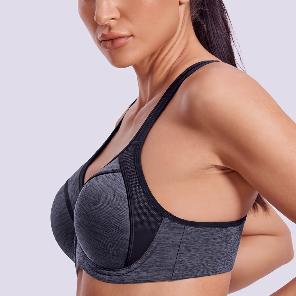 Full Support Racerback Shock Absorber Bra