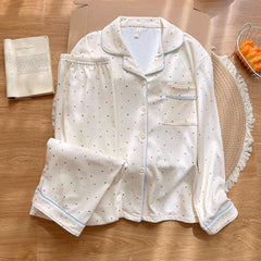 Cozy Hello Kitty Pajamas for Women, Warm Fleece Long-sleeved Loungewear Set