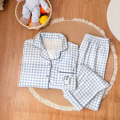 Cozy Hello Kitty Pajamas for Women, Warm Fleece Long-sleeved Loungewear Set