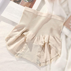 Girls Seamless High Waisted Brief Underwear