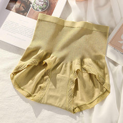 Girls Seamless High Waisted Brief Underwear