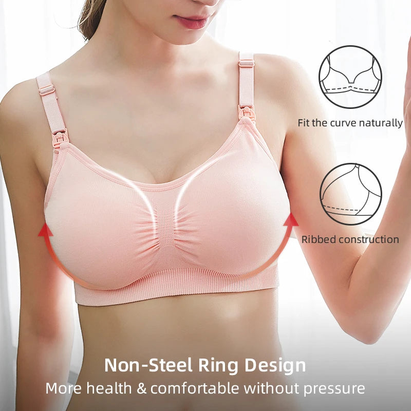 High Quality Plus Size Breastfeeding Nursing Bra