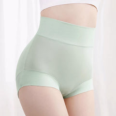 High-waisted Cotton Antibacterial women's Plus Size Panties